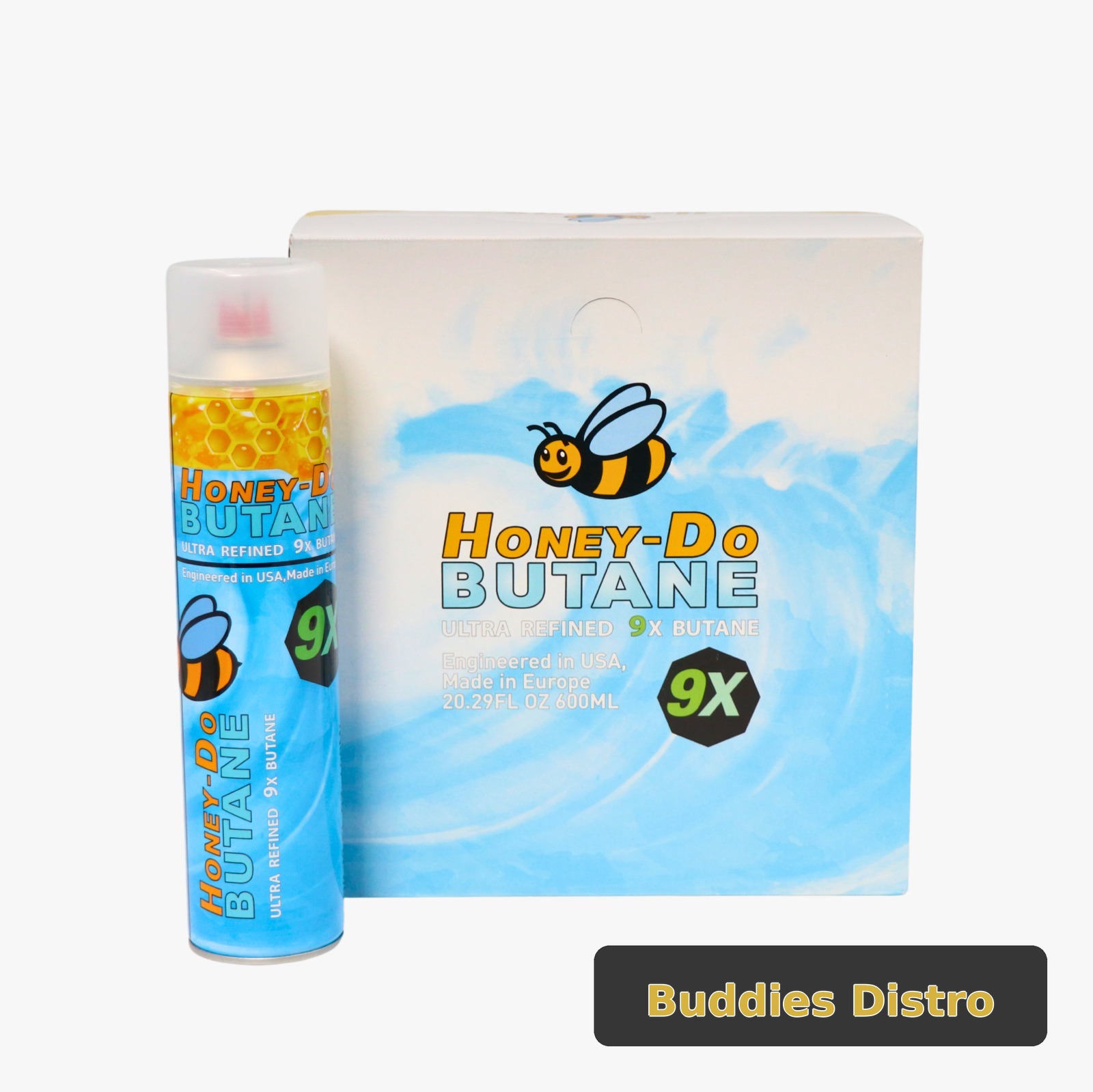 HONEY DO BUTANE 9X 12CT 600ML