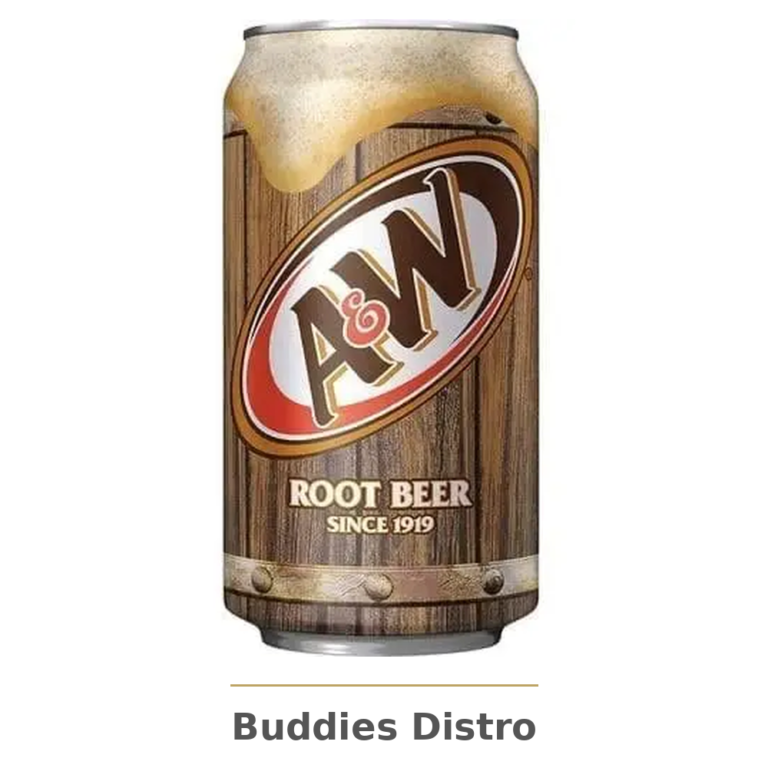 12 PK A & W ROOT BEER CAN