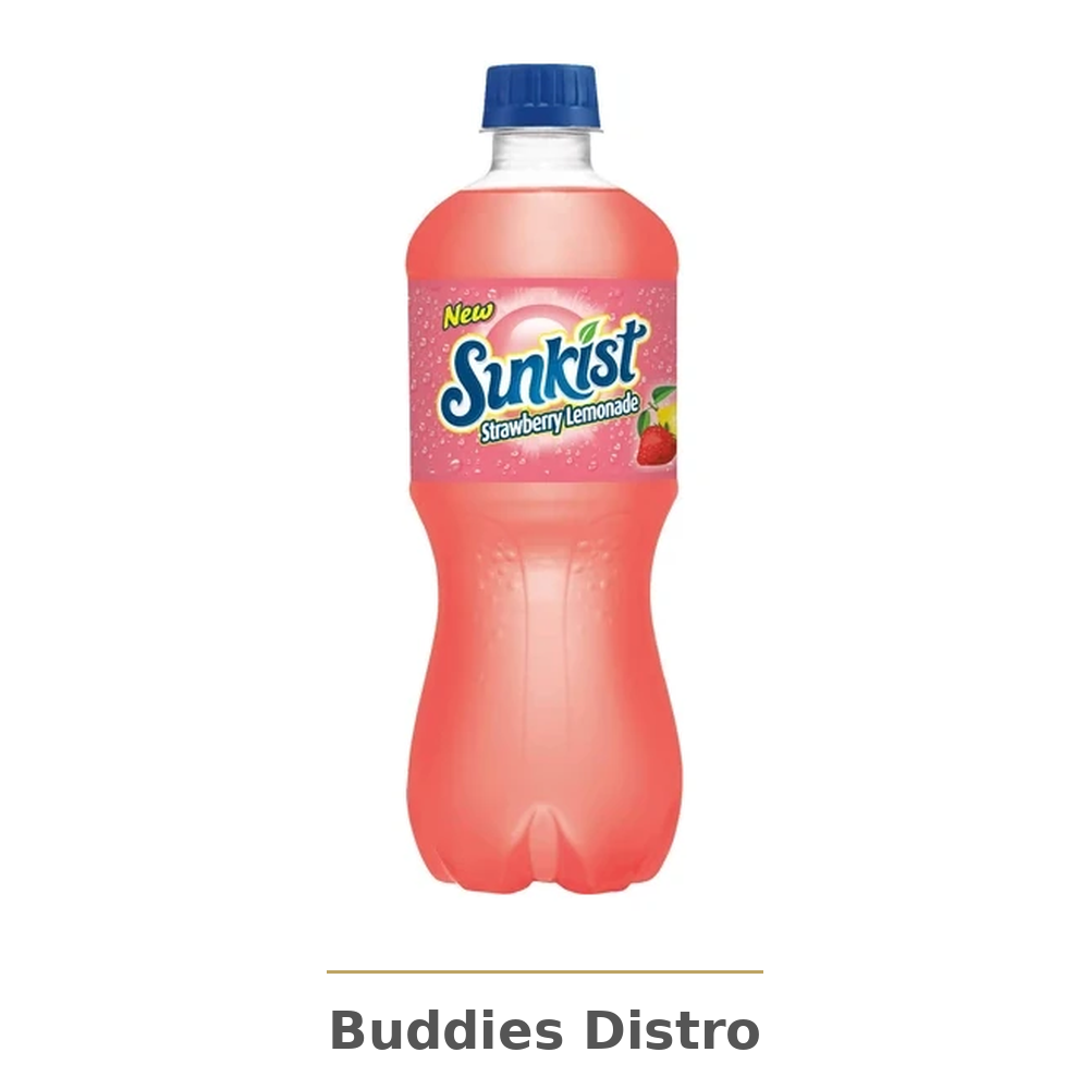 20 OZ SUNKIST STRAWBERRY LEMON