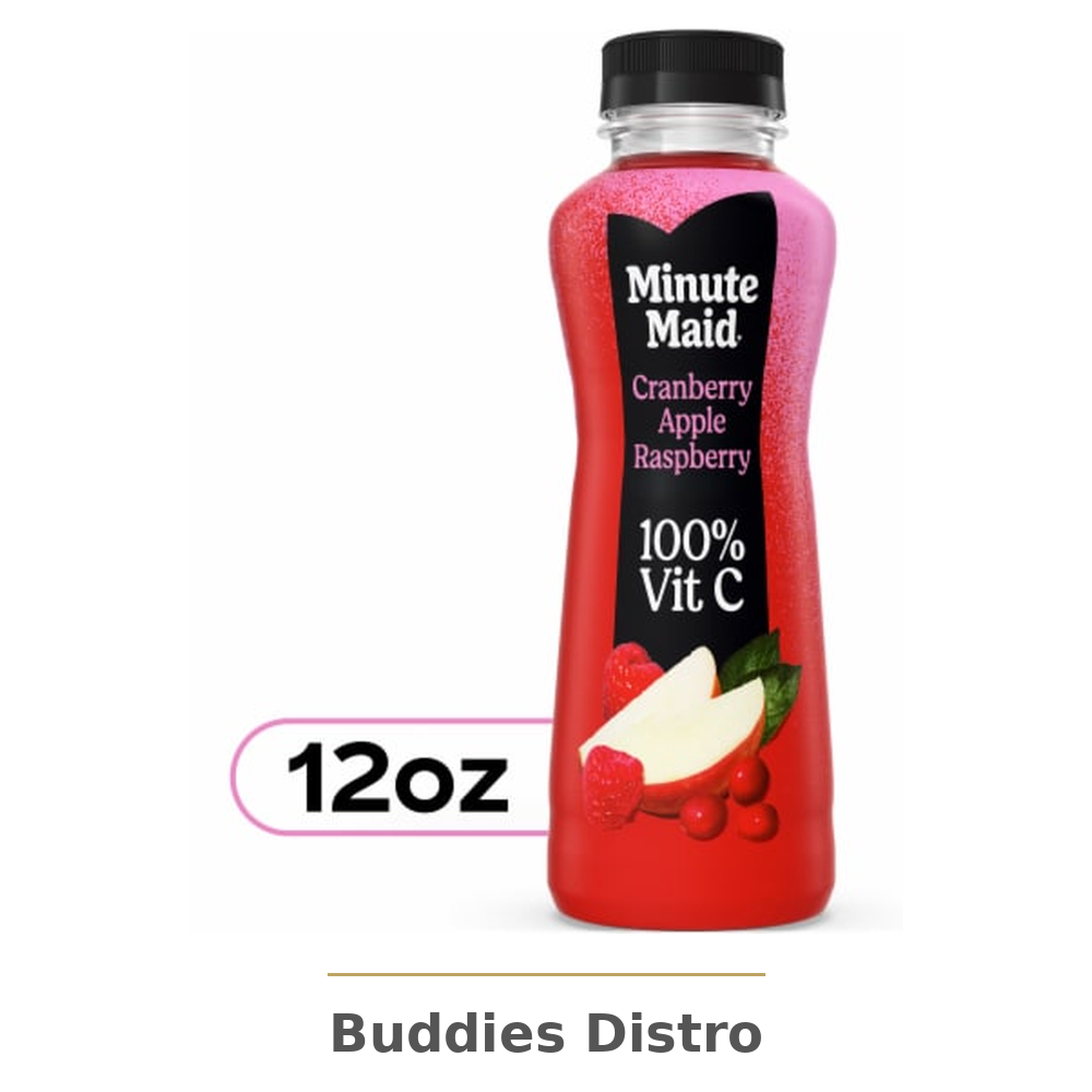 MINUTE MAID CRAN APPLE RA 24CT