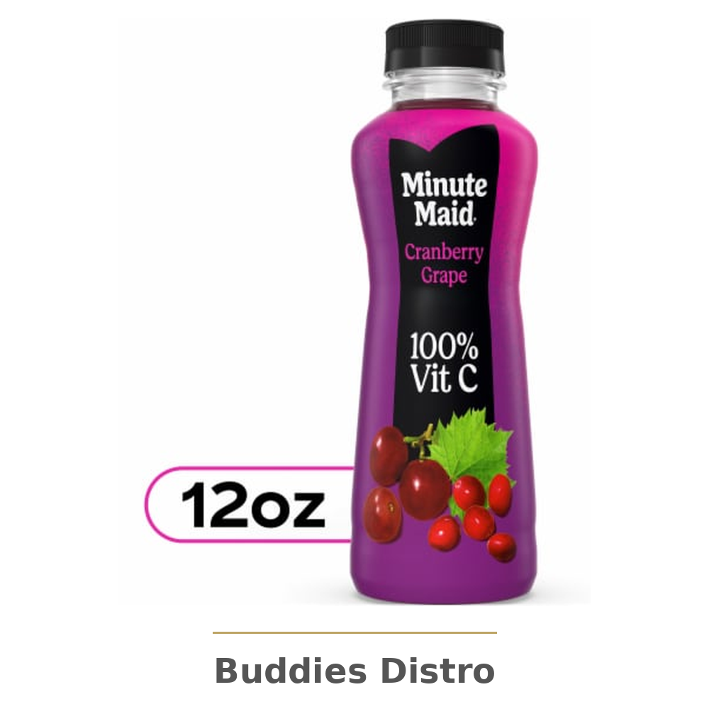 MINUTE MAID CRAN GRAPE 24CT