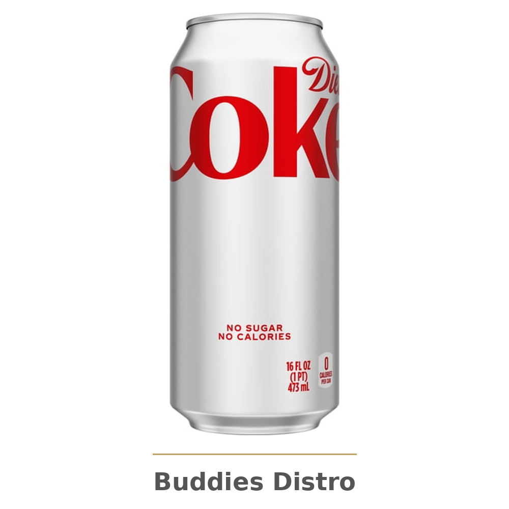 16 OZ DT COKE CAN