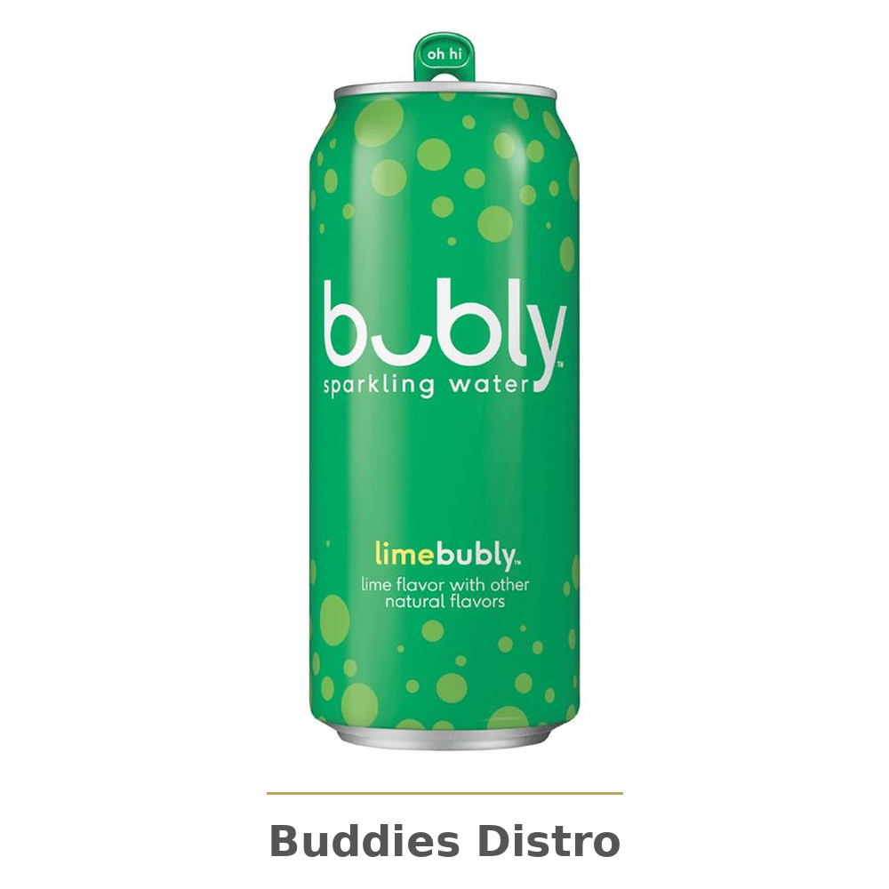 BUBBLY LIME SPARKL 16OZ 12PK