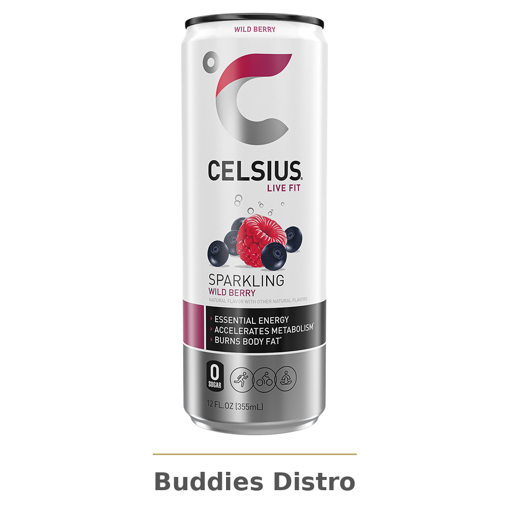 CELCIUS WILDBERRY 12OZ 12PK