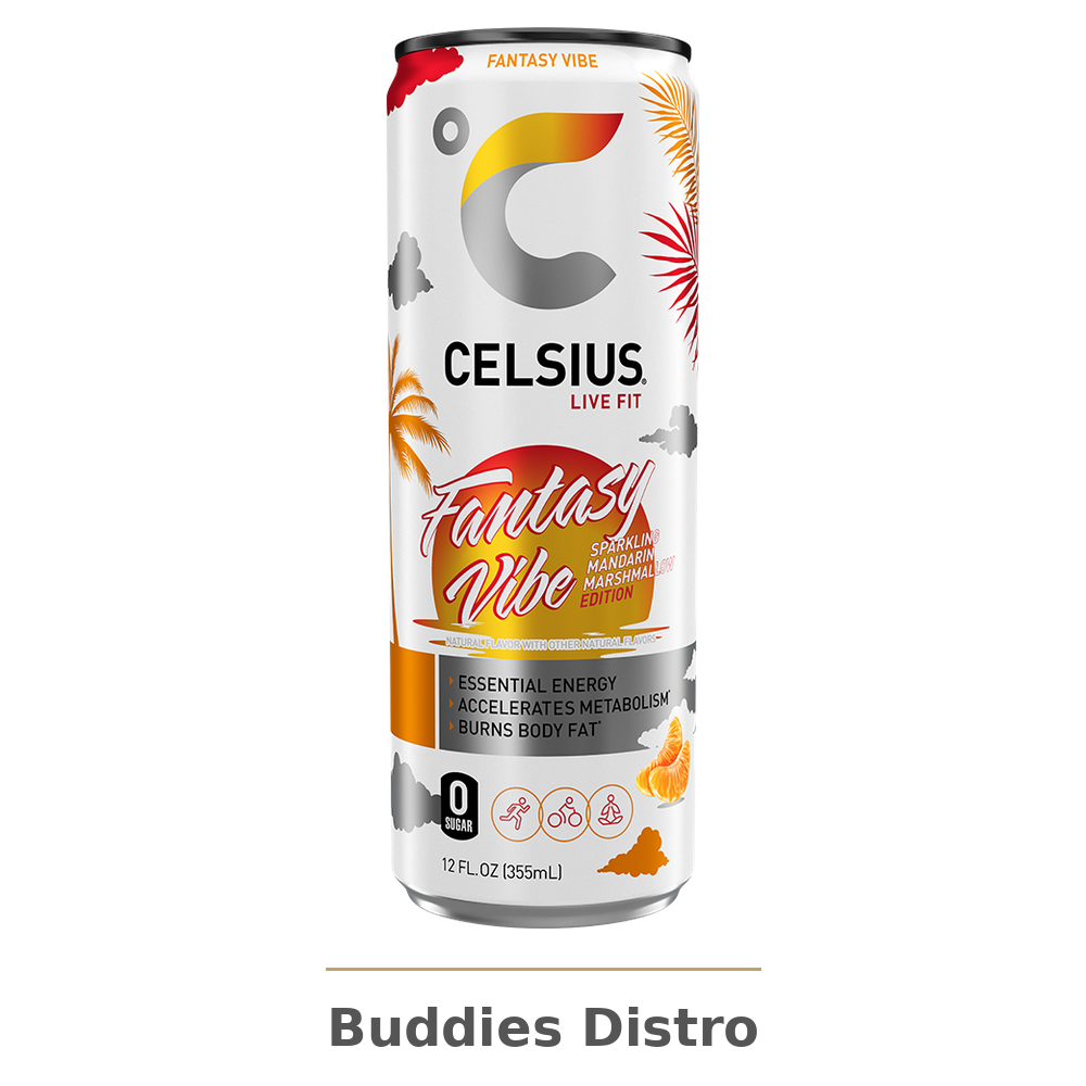 CELCIUS FANTASY VIBE 12OZ 12PK