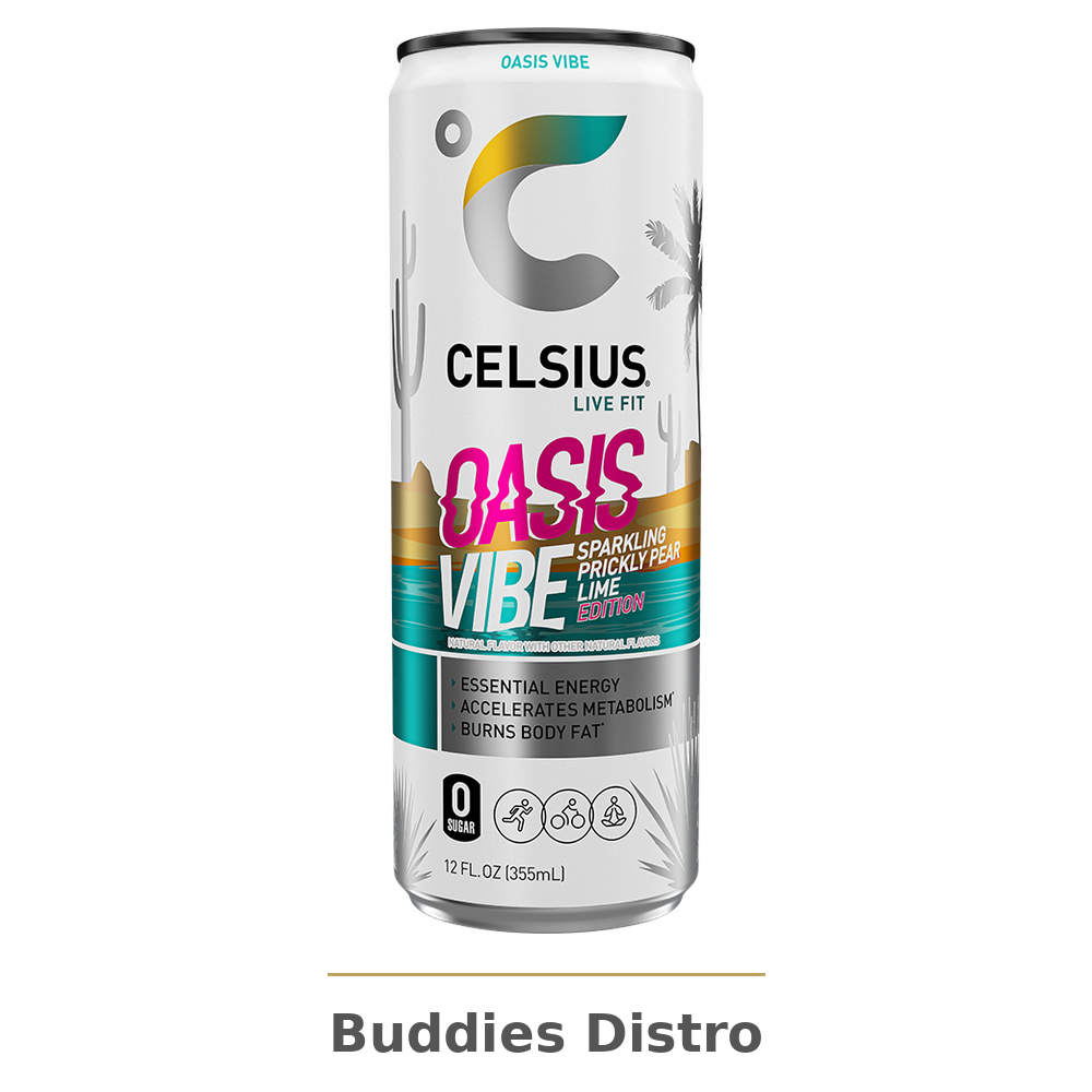 CELCIUS OASIS VIBE12OZ 12PK