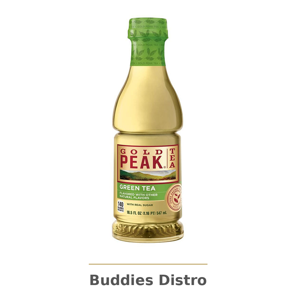 GOLD PEAK GREEN TEA 18.5OZ