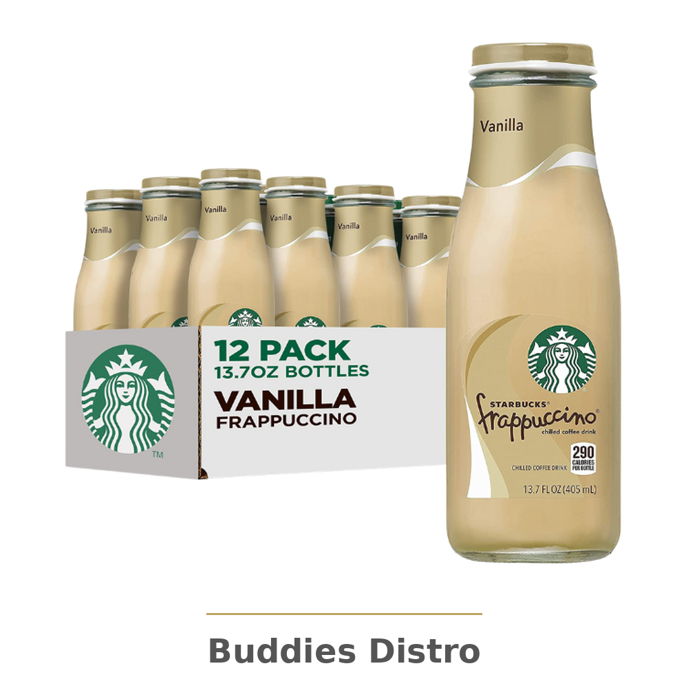 STARBUCKS VANILLA 13.7OZ 12PK