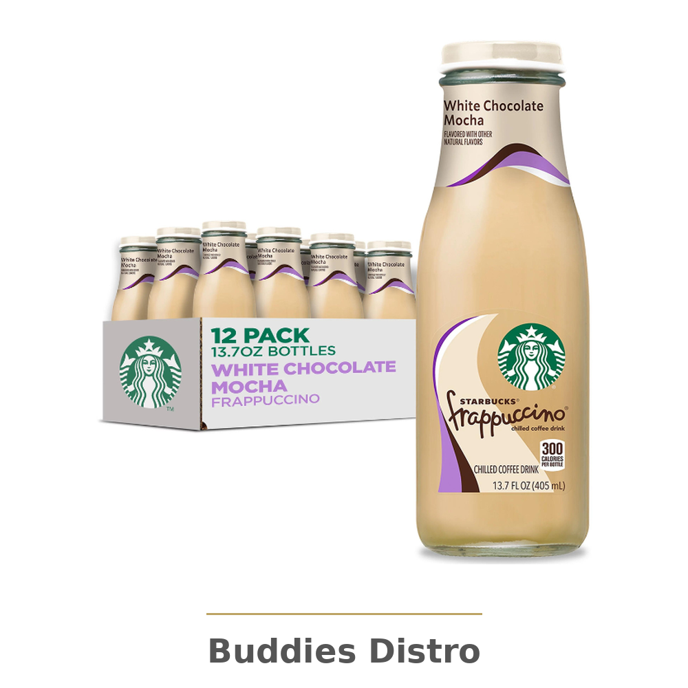STARBUCKS WHT CHOC13.7OZ 12PK