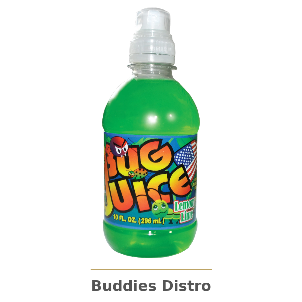 BUG JUICE LEMON LIME 24CT 10OZ