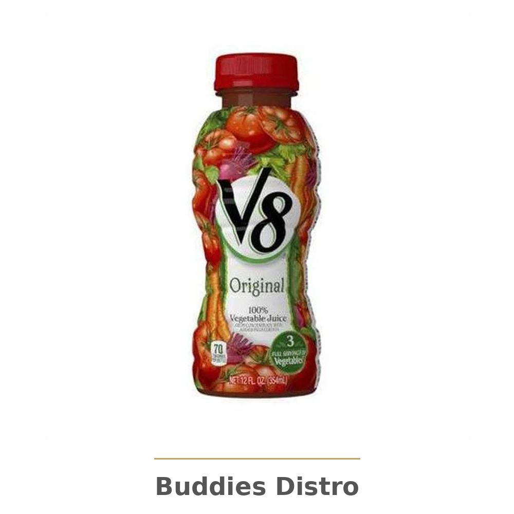 V8 VEGETABLE JUICE 12OZ 12CT