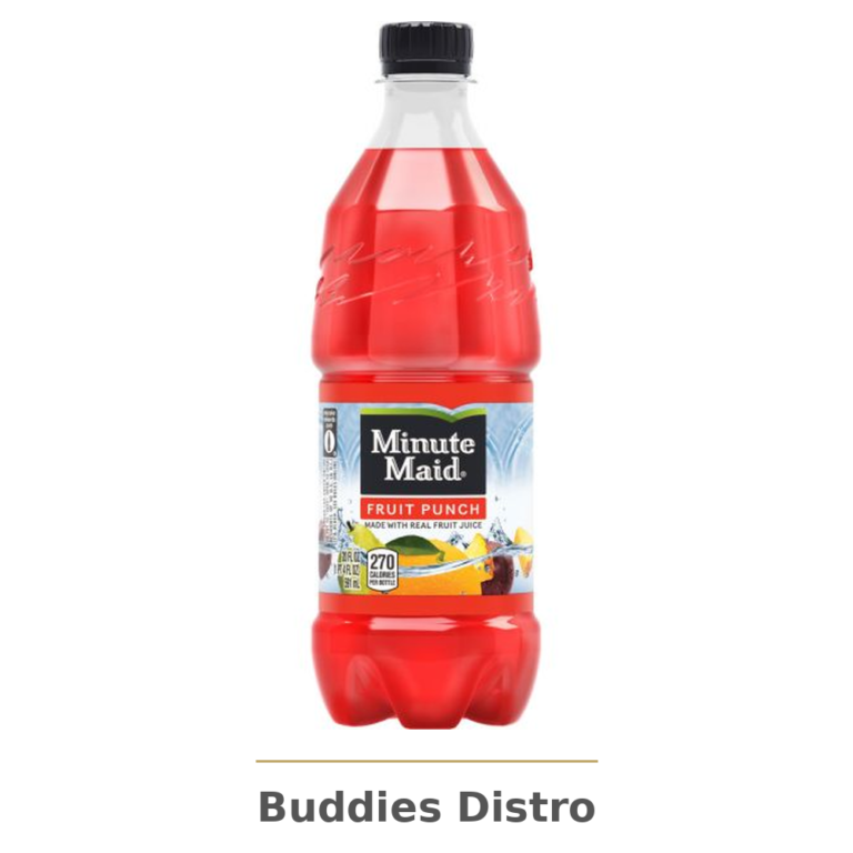 20 OZ MINUTE FRUIT PUNCH