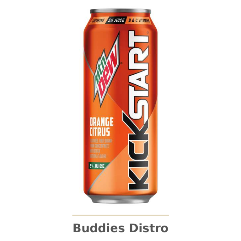 KICKSTART ORANGE CITR 16OZ12PK
