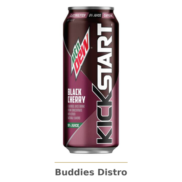 KICKSTART BLK CHERRY 16OZ 12PK