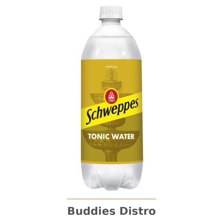 SCHWEPPE 1 L TONIC SODA 15CT