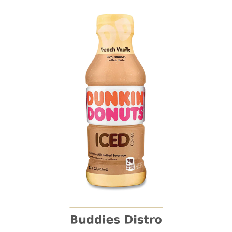 DUNKIN DONOUT VANILLA 13.7OZ