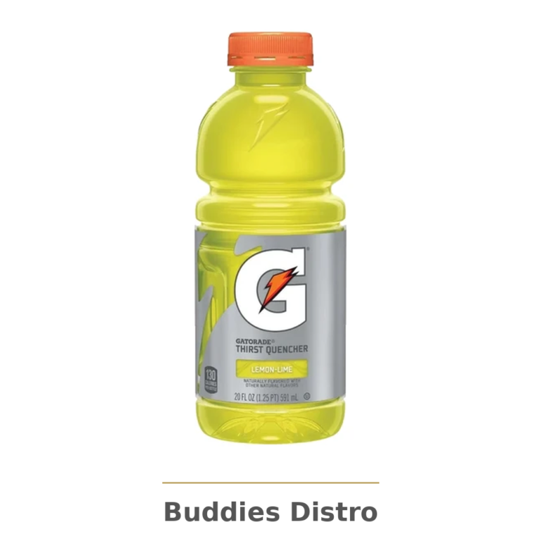 GATORADE LEMON LIME 20OZ/ 8PK