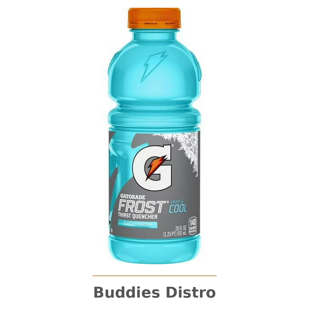 GATORADE GLACIER FRE 20OZ/ 8PK