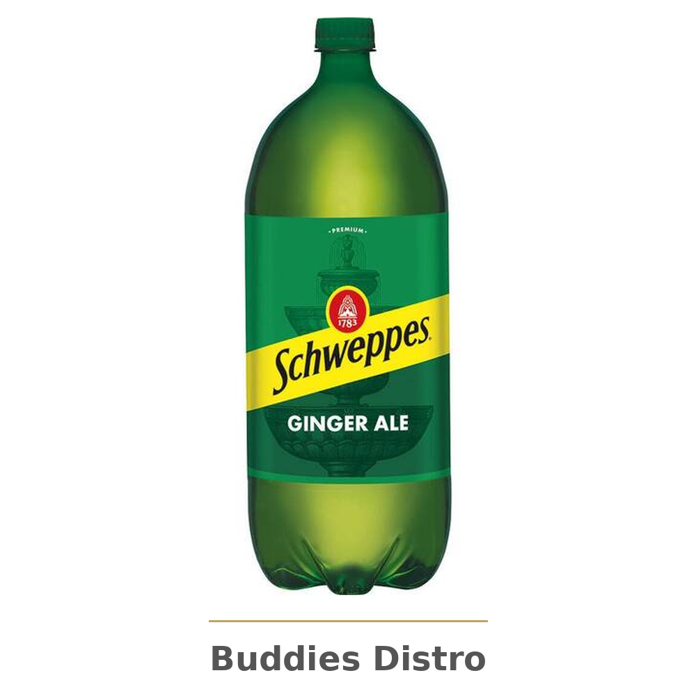 SCHWEPPE 2 L GINGERALE 15CT