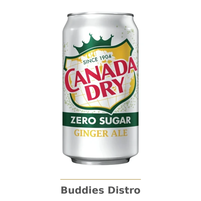 12 PK CANADA DRY ZERO CAN