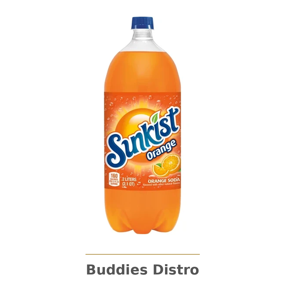 2 LITER SUNKIST ORANGE
