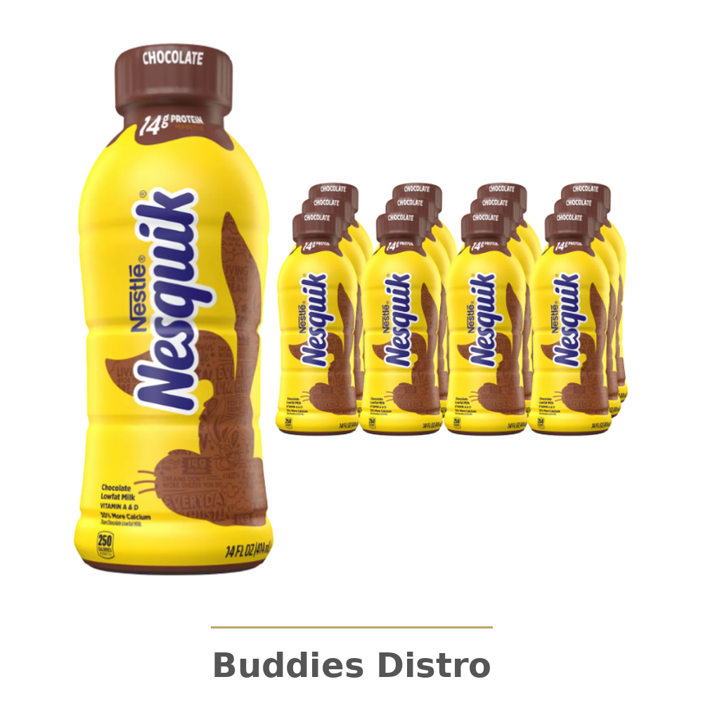 NESQUICK CHOCOLATE 14 OZ 12 CT