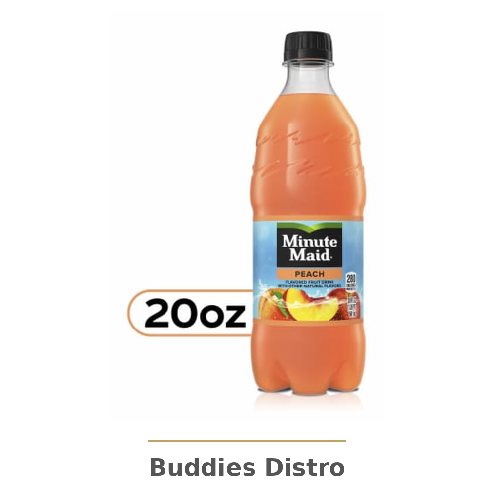20 OZ MINUTE MAID PEACH