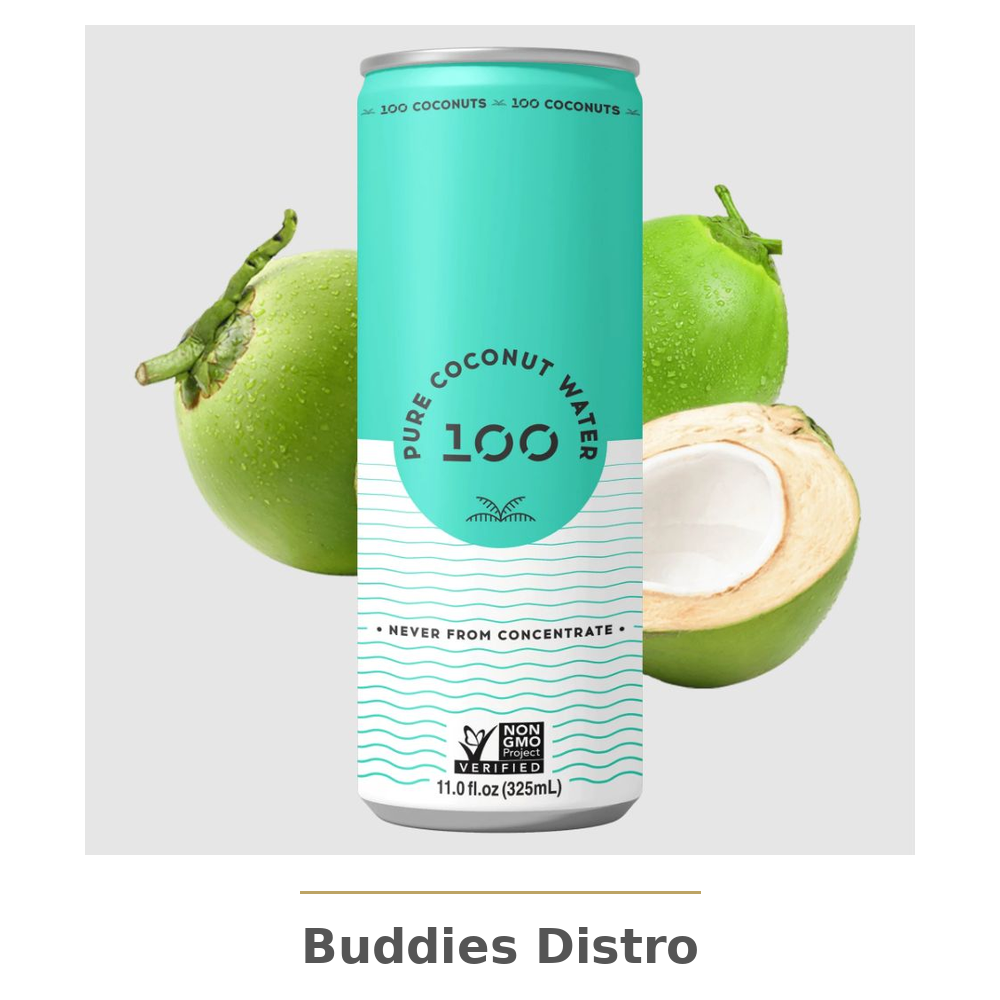 100 COCONUTS PURE COCONUT 11OZ