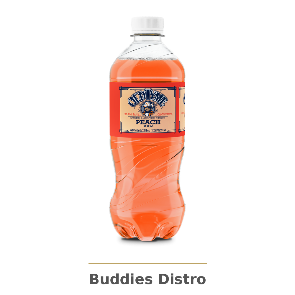 OLD TYME SODA PEACH 24/20OZ