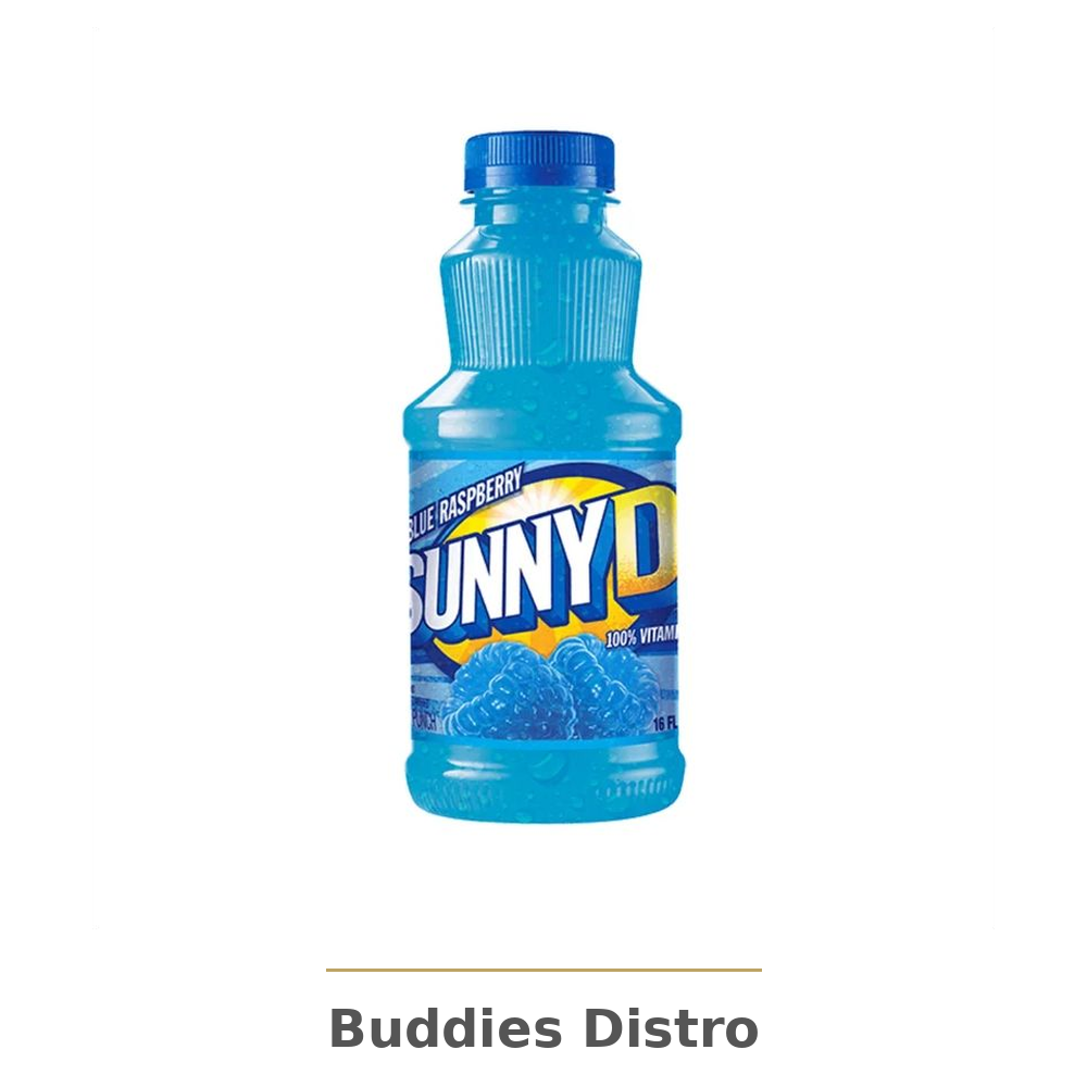SUNNY D BLUE RASPBERRY 16OZ