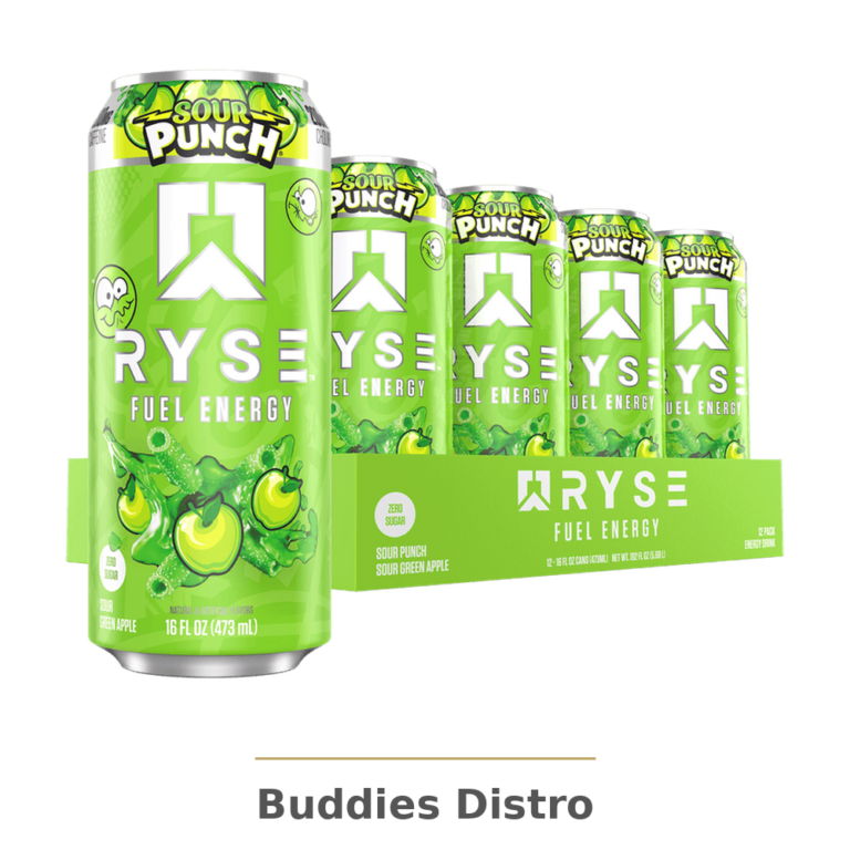 RYSE FUEL SOUR PUNCH GREE 16OZ