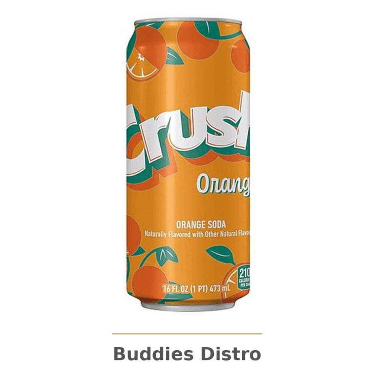 16 OZ CRUSH ORANGE CAN 24PK