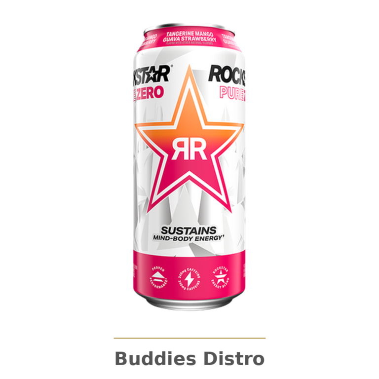 ROCKSTAR ZERO TGMS 16OZ 12PK