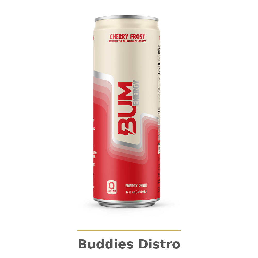 BUM ENERGY CHERRY FROST 12PK