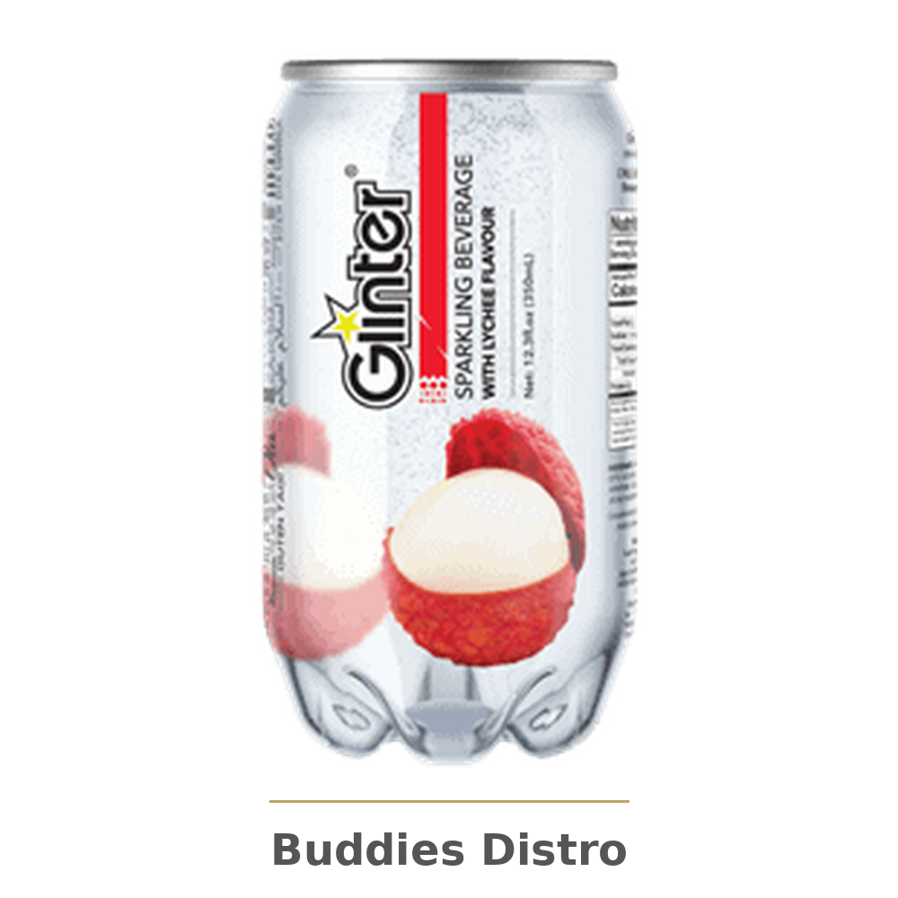 GLINTER LYCHEE 350ML 24CT
