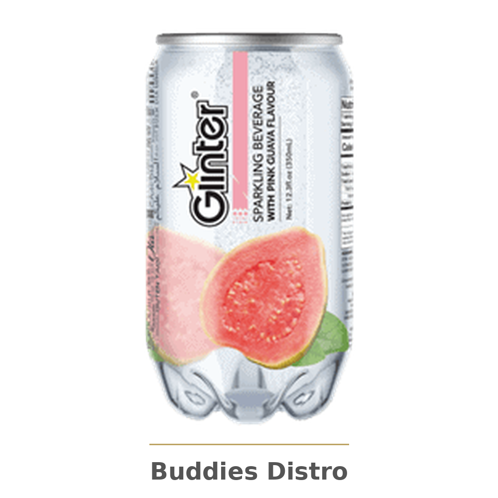 GLINTER PINK GUAVA 350ML 24CT