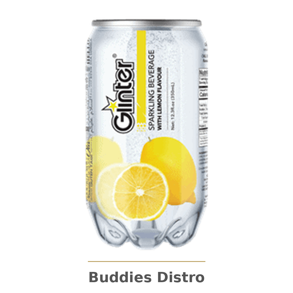 GLINTER LEMON 350ML 24CT