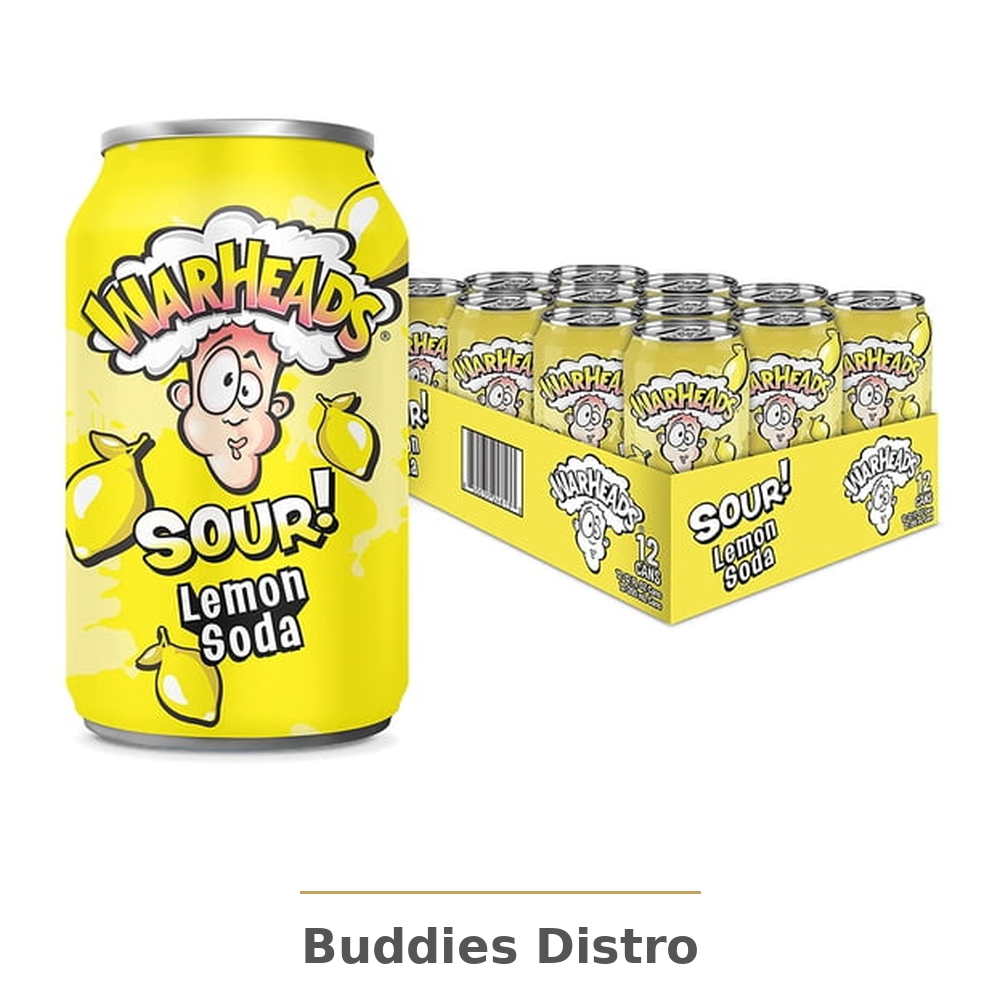 WARHEADS LEMON SOUR 12OZ