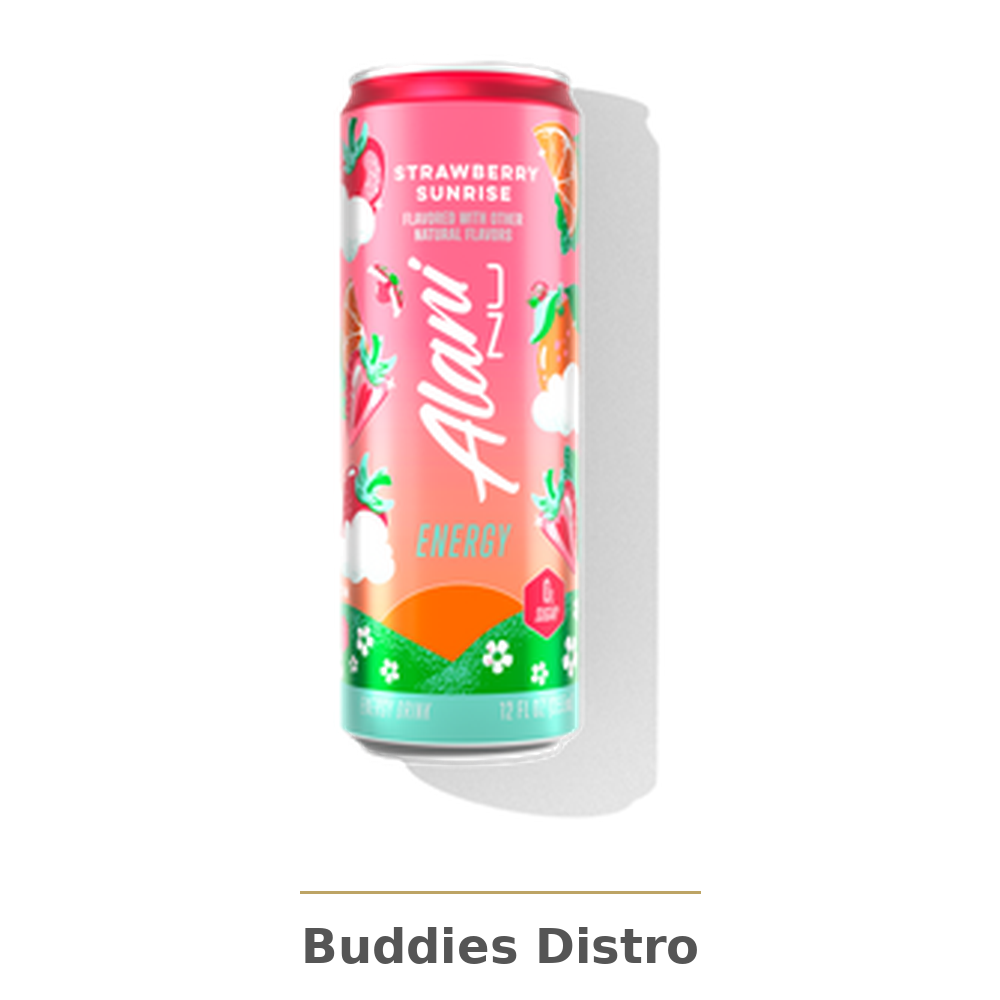 ALANI ENERGY STRAWBERRY S 12OZ
