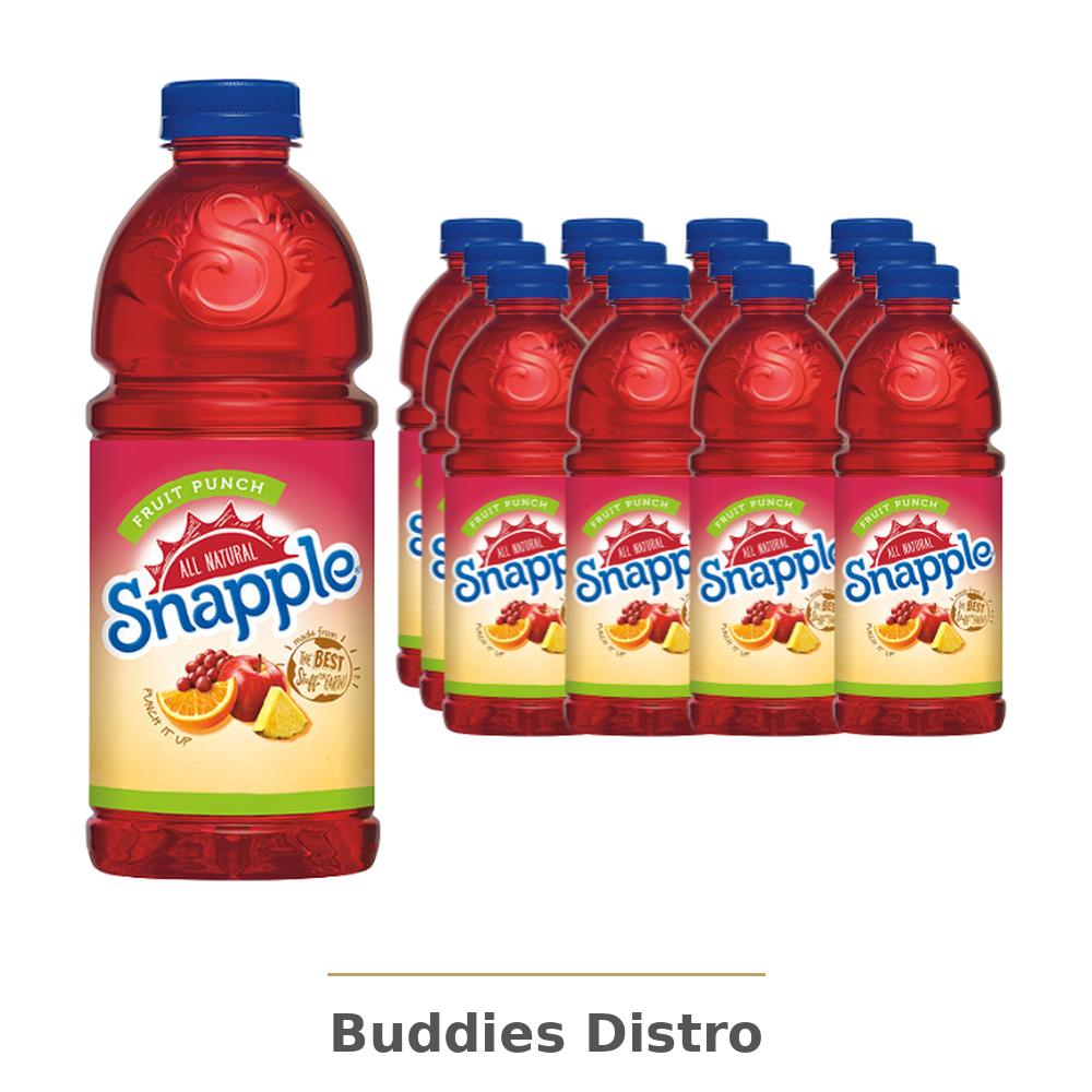 SNAPPLE FRUIT PUNCH 32OZ