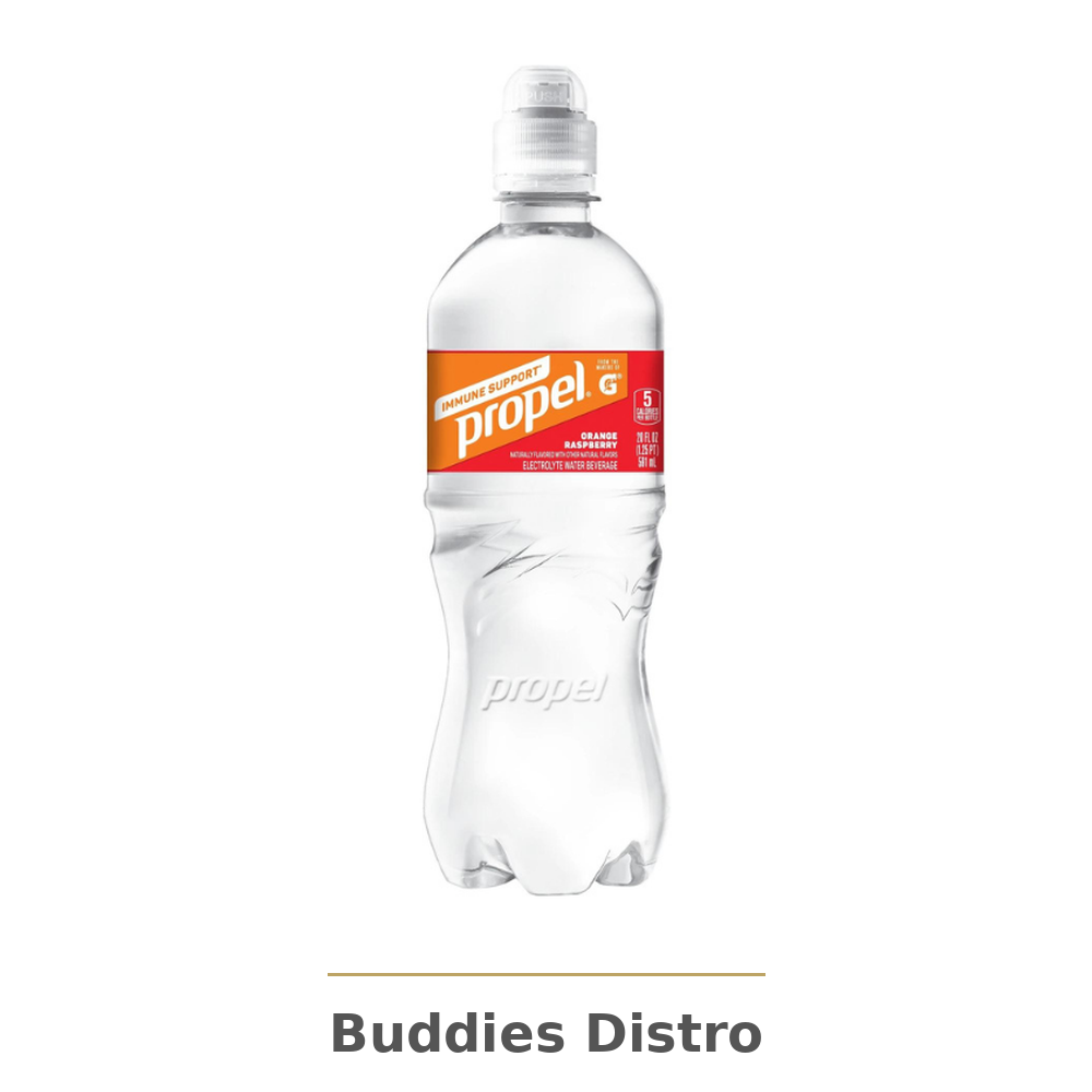 PROPEL ORANGE RASPBE 20OZ 12PK