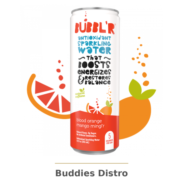 12 OZ BUBBLER ORANGE MANGO