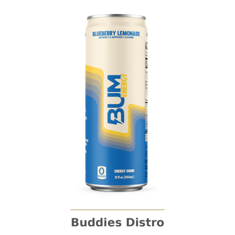 BUM ENERGY BLUE LEMONADE 12PK