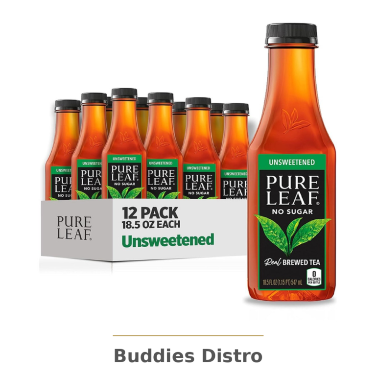 PURE LEAF UNSWEET 18.5OZ 12CT