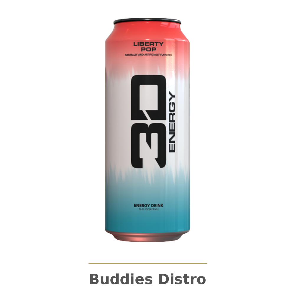 16OZ 3D ENERGY LIBERTY POP