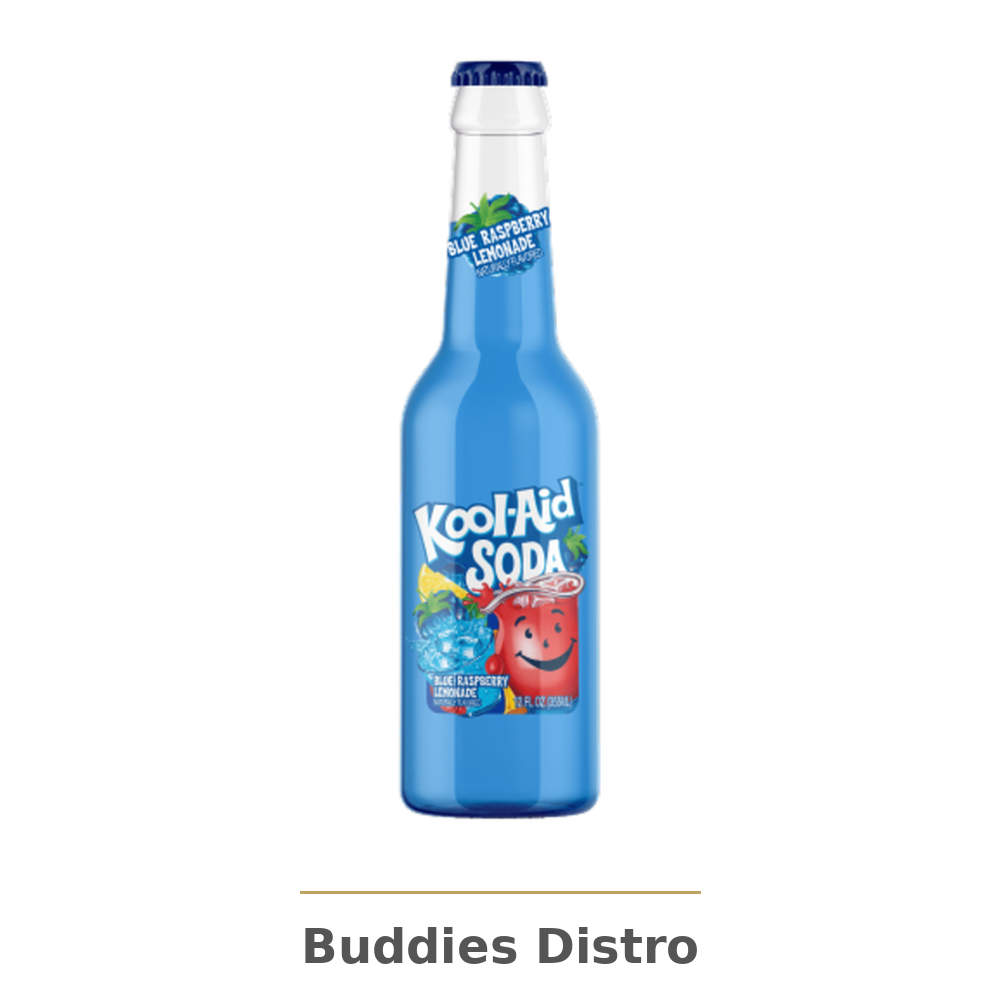 KOOL AID BLUE RASPB 12OZ 12C