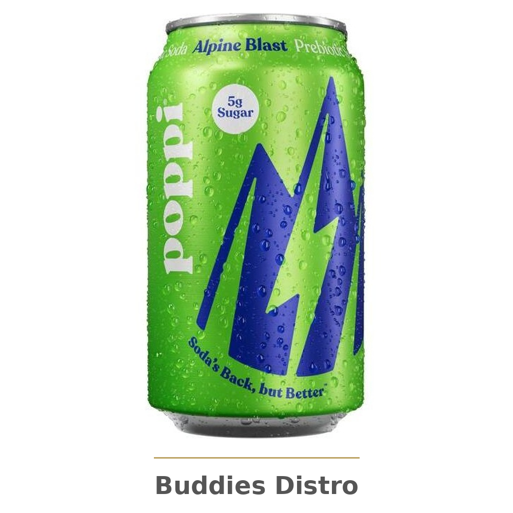 POPPI ALPINE BLAST 12OZ 12CT
