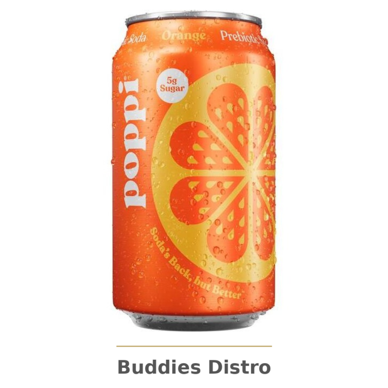 POPPI ORANGE 12OZ 12CT