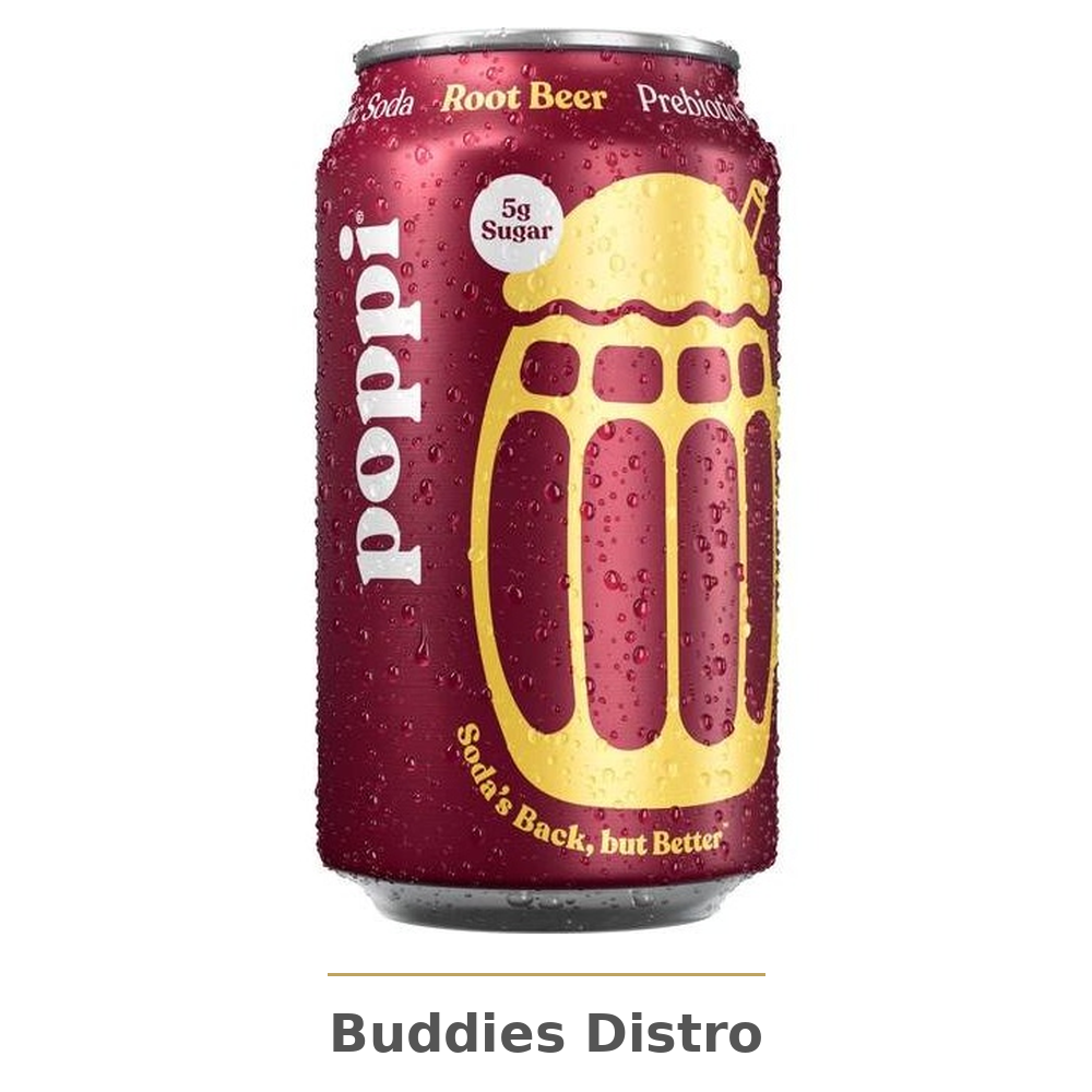 POPPI ROOT BEER 12OZ 12CT