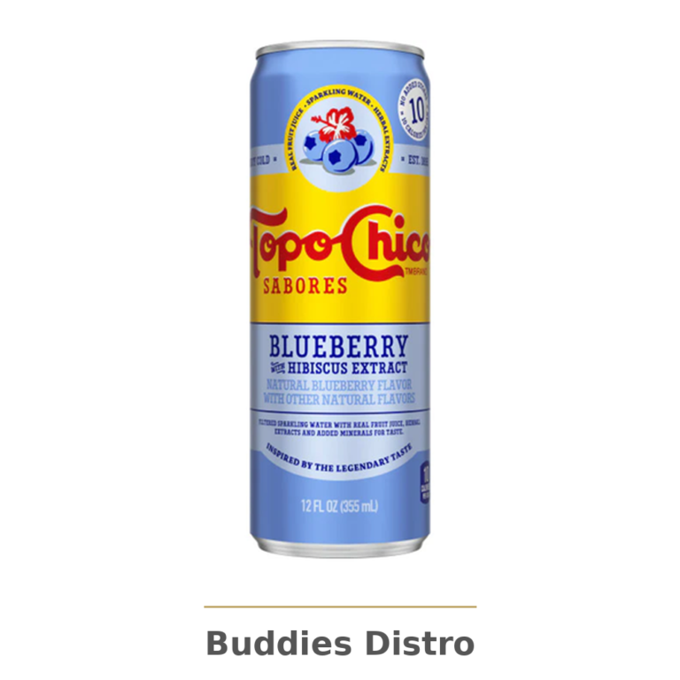 TOPO CHICO BLUEBERRY 12OZ 24PK